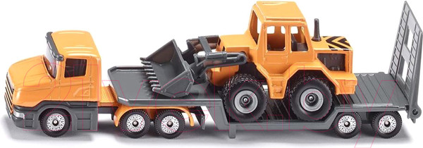 Изображение товара Трейлер игрушечный Siku Грузовик с тралом и трактором / 1616