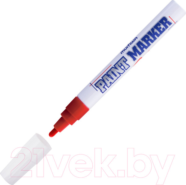 Изображение товара Маркер перманентный MunHwa PM-03 (красный)