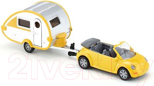 Изображение товара Масштабная модель автомобиля Siku Кабриолет с домом на колесах / 1629 (1:55)