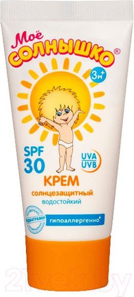Изображение товара Крем солнцезащитный Мое Солнышко SPF30 (100мл)