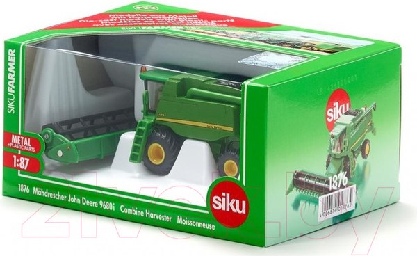 Изображение товара Комбайн игрушечный Siku John Deere T670i / 1876