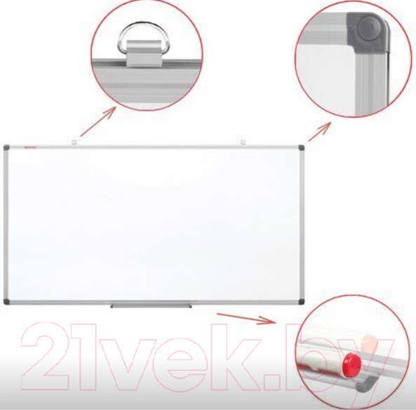 Изображение товара Магнитно-маркерная доска Brauberg Extra / 237559 (120x240см)