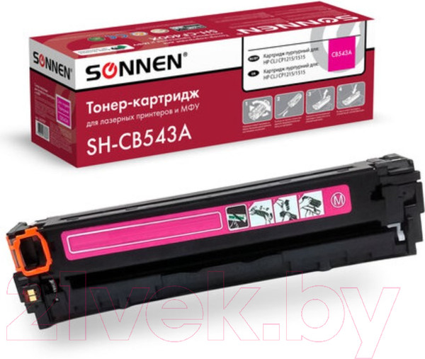 Изображение товара Картридж Sonnen SH-CB543A / 363957 (пурпурный)