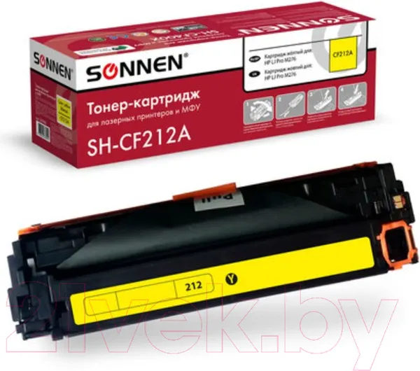 Изображение товара Картридж Sonnen SH-CF212A / 363960 (желтый)