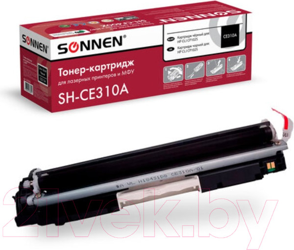 Изображение товара Картридж Sonnen SH-CE310A / 363962 (черный)