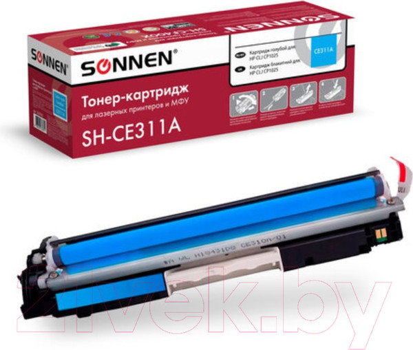 Изображение товара Картридж Sonnen SH-CE311A / 363963 (голубой)