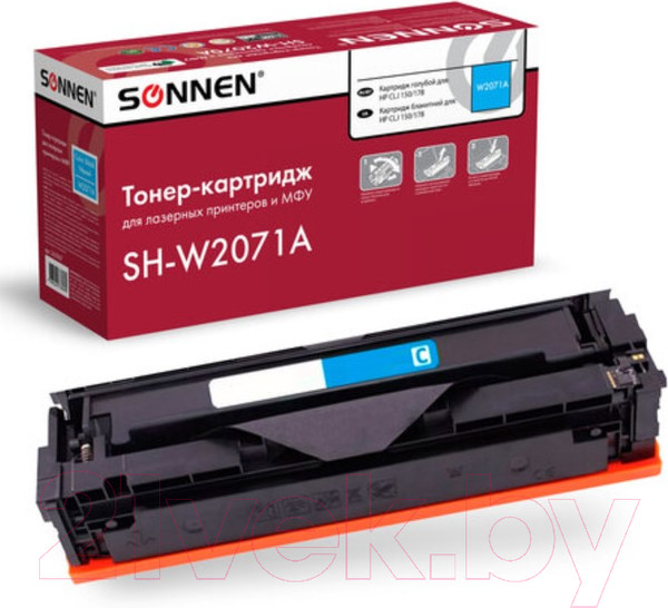 Изображение товара Картридж Sonnen SH-W2071A / 363967 (голубой)