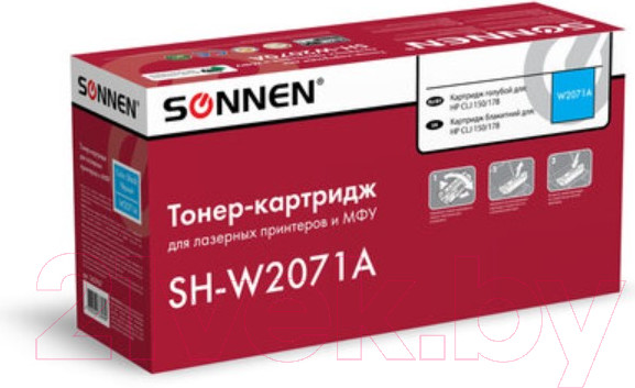 Изображение товара Картридж Sonnen SH-W2071A / 363967 (голубой)