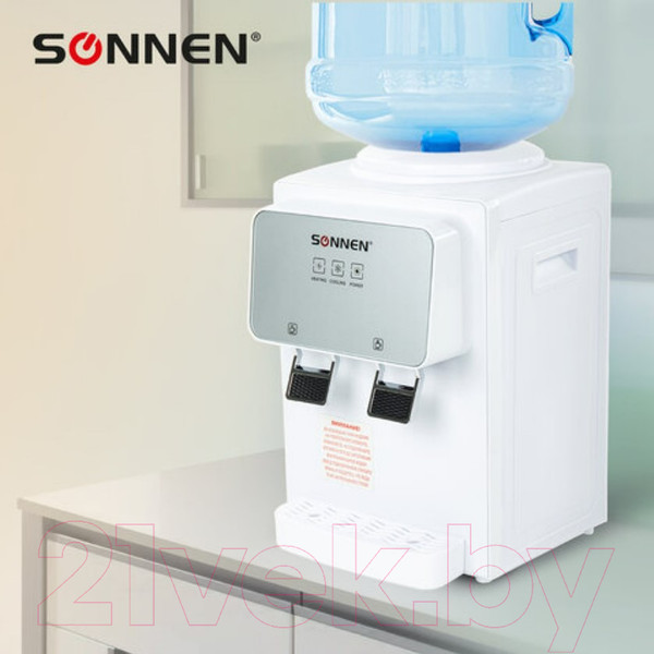 Изображение товара Кулер Sonnen TSE-02WP / 455622 (белый)