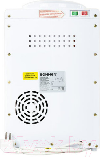 Изображение товара Кулер Sonnen TSE-02WP / 455622 (белый)