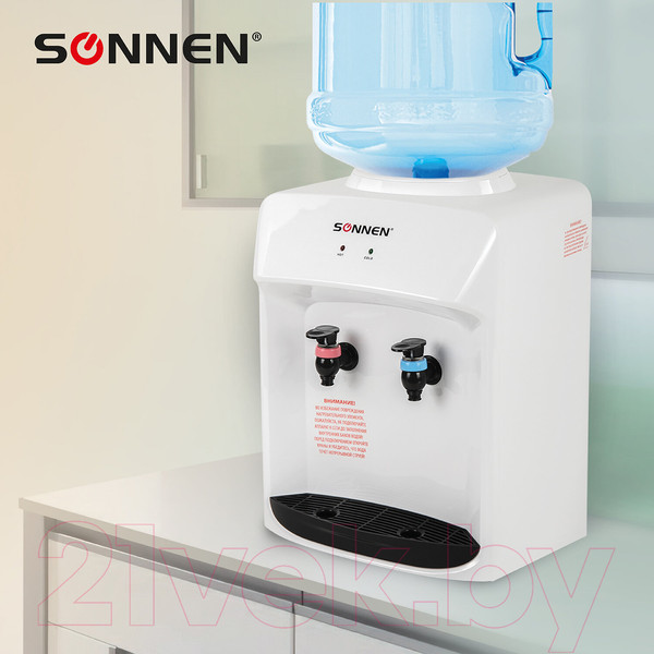 Изображение товара Кулер Sonnen TSE-02WT / 455413 (белый)