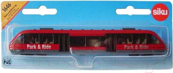 Изображение товара Поезд игрушечный Siku Пригородный длинный / 1646