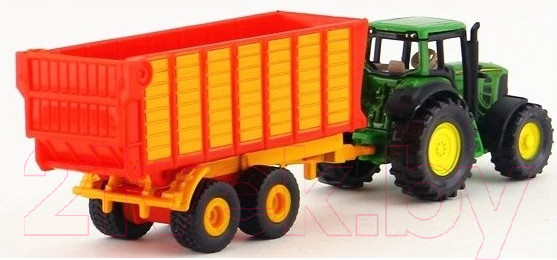 Изображение товара Трактор игрушечный Siku Claas с прицепом для силоса / 1650