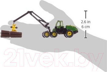 Изображение товара Трактор игрушечный Siku John Deere с манипулятором / 1652