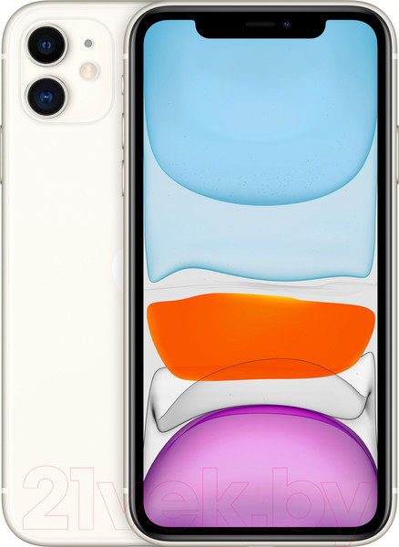Изображение товара Смартфон восстановленный Apple iPhone 11 128GB Flip Грейд A (белый)