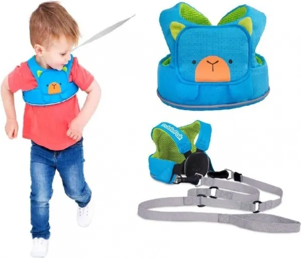 Изображение товара Детский поводок Trunki Берт Учимся ходить / 0150-GB01 (голубой)