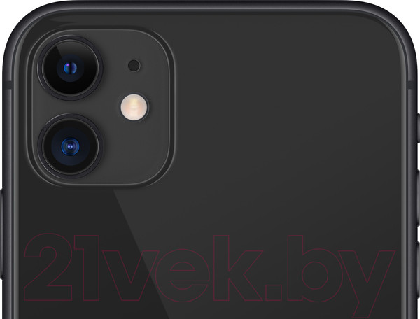 Изображение товара Смартфон восстановленный Apple iPhone 11 128GB Flip грейд B (черный)