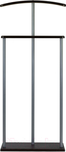 Изображение товара Стойка для одежды Мебелик Костюмная Дэви 1 (металлик/венге)