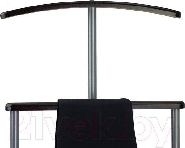 Изображение товара Стойка для одежды Мебелик Костюмная Дэви 1 (металлик/венге)