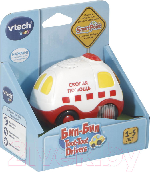 Изображение товара Автомобиль игрушечный Vtech Cкорая помощь / 80-119726