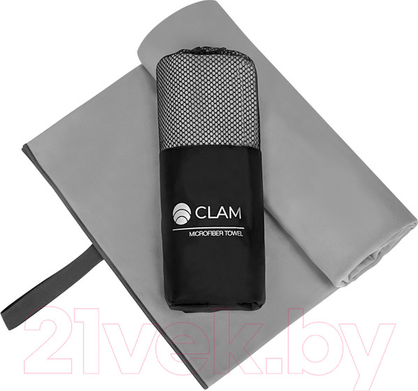 Изображение товара Полотенце Clam L019 90x180 (серый)
