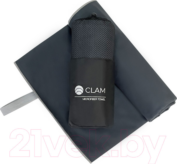 Изображение товара Полотенце Clam L021 90x180 (серый)