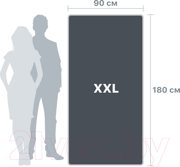 Изображение товара Полотенце Clam L021 90x180 (серый)