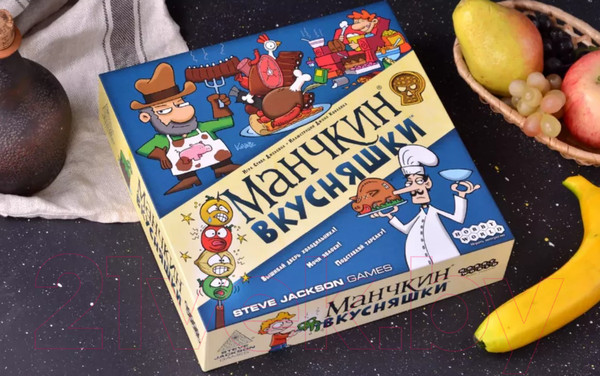 Изображение товара Настольная игра Мир Хобби Манчкин. Вкусняшки / 915489