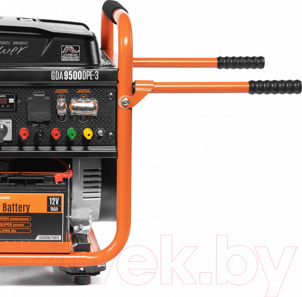 Изображение товара Бензиновый генератор Daewoo Power GDA 9500 DPE-3