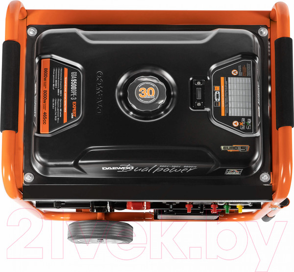 Изображение товара Бензиновый генератор Daewoo Power GDA 9500 DPE-3