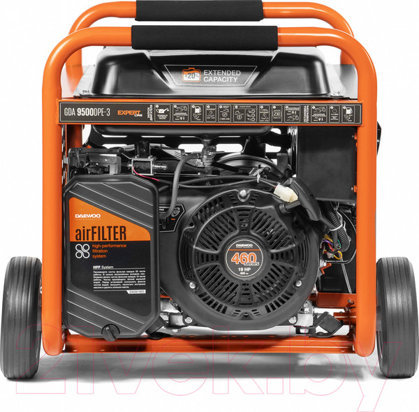 Изображение товара Бензиновый генератор Daewoo Power GDA 9500 DPE-3
