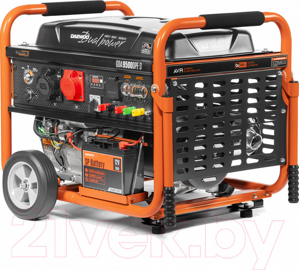 Изображение товара Бензиновый генератор Daewoo Power GDA 9500 DPE-3