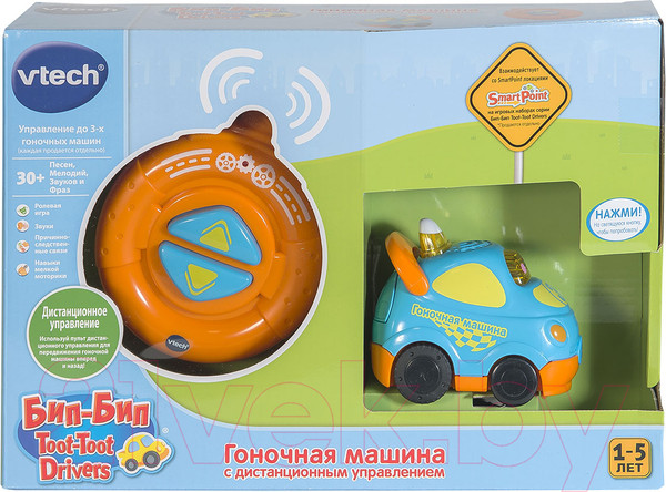 Изображение товара Игрушка на пульте управления Vtech Гоночная машина / 80-180326
