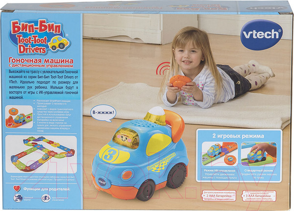 Изображение товара Игрушка на пульте управления Vtech Гоночная машина / 80-180326