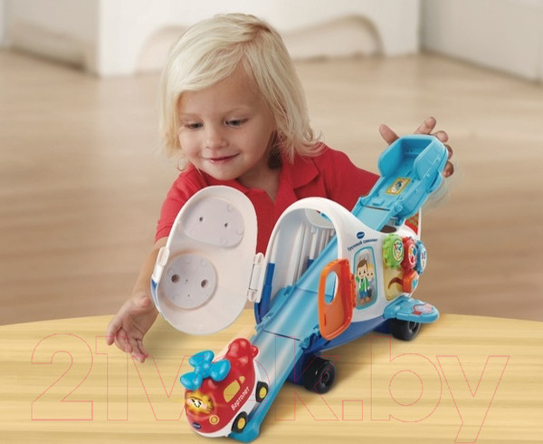 Изображение товара Набор игрушечной техники Vtech Грузовой самолет / 80-503126