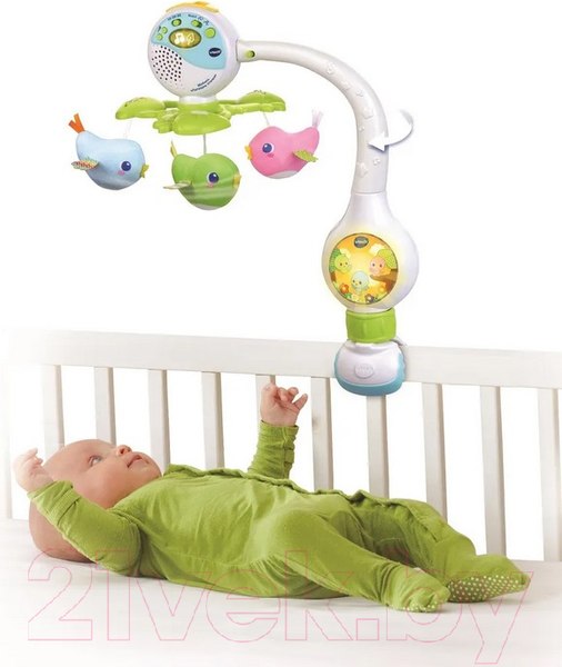 Изображение товара Мобиль на кроватку Vtech Летящие птички / 80-513126