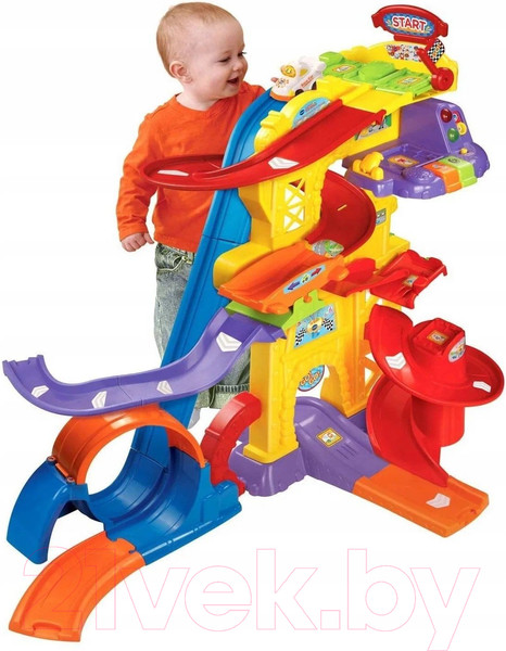 Изображение товара Автотрек Vtech Супертреки гоночные / 80-156926