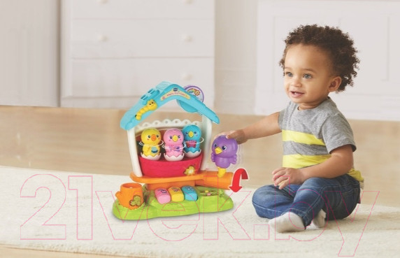 Изображение товара Развивающий игровой стол Vtech Поющий домик с птичками / 80-522426