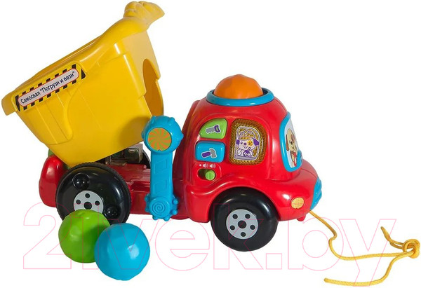 Изображение товара Автомобиль игрушечный Vtech Самосвал Погрузи и вези / 80-166526