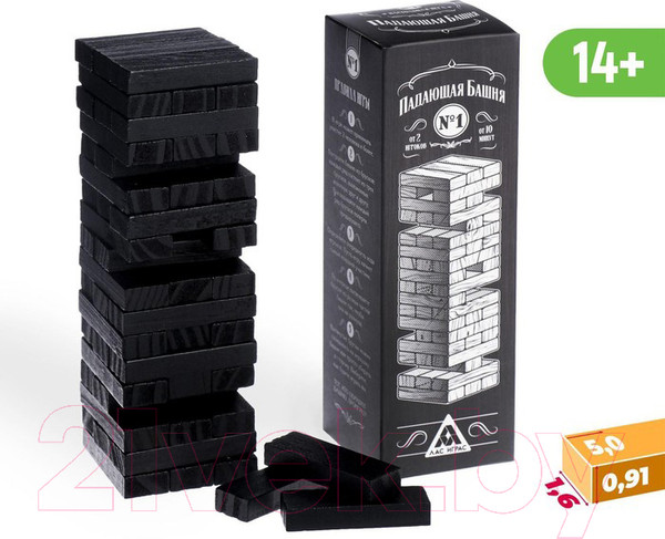 Изображение товара Настольная игра Лас Играс Падающая башня / 4571708