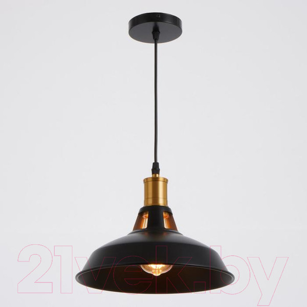 Изображение товара Потолочный светильник BayerLux 1955/1BK / 6712034 (черный)