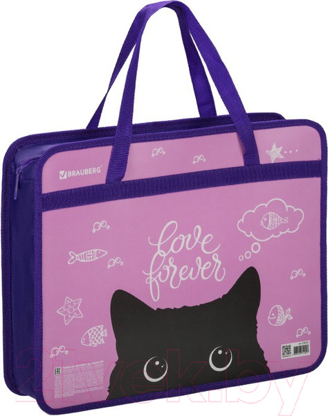 Изображение товара Папка-портфель Brauberg Black Cat / 270122