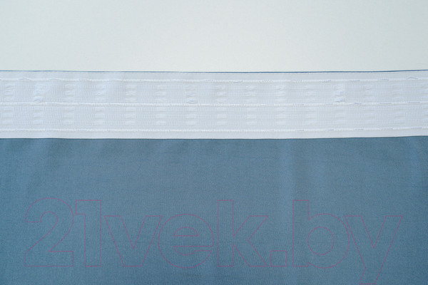 Изображение товара Комплект штор Decoretto Нубук холодный голубой НХГ-K30 (450x270, голубой)