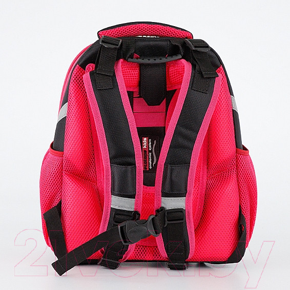 Изображение товара Школьный рюкзак Ecotope Kids Фламинго расческа 057-540-110-CLR (черный)