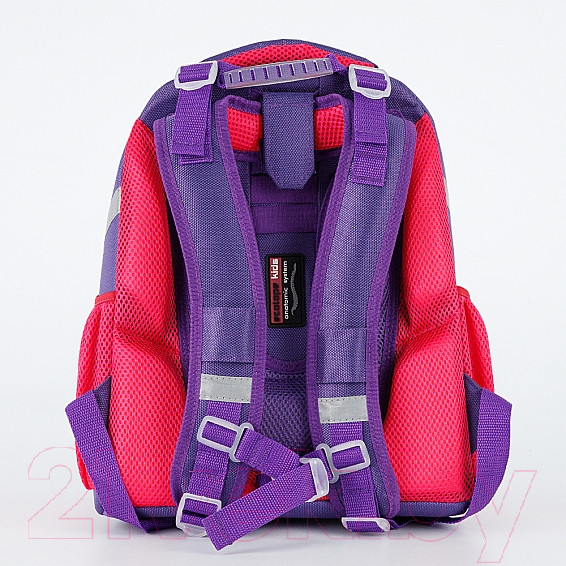 Изображение товара Школьный рюкзак Ecotope Kids Лиса расческа 057-540-111-CLR (фиолетовый)