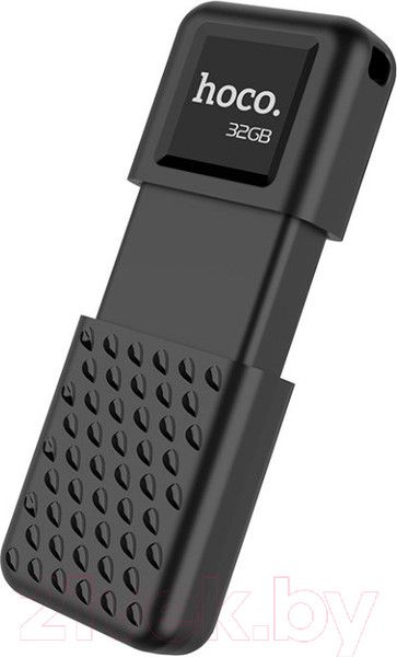 Изображение товара USB flash накопитель Hoco UD6 Wisdom USB2.0 128Gb (черный)