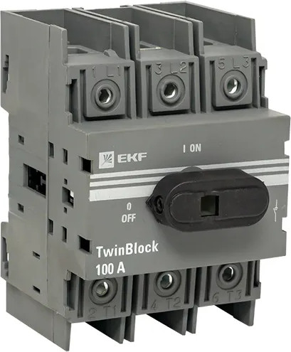 Изображение товара Блок-разъединитель EKF PROxima tb-100-3p-f