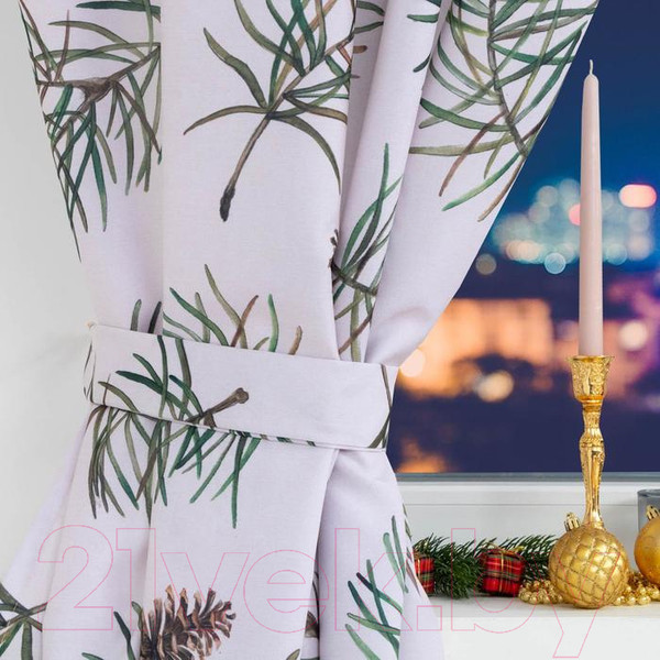 Изображение товара Комплект штор Этель Christmas Tree 7072271 (145x180, 2шт)