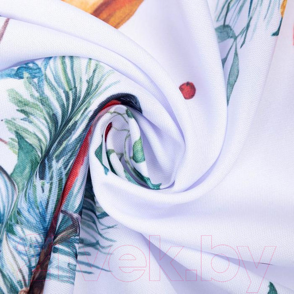 Изображение товара Комплект штор Этель Christmas Wreaths 7072273 (145x180, 2шт)