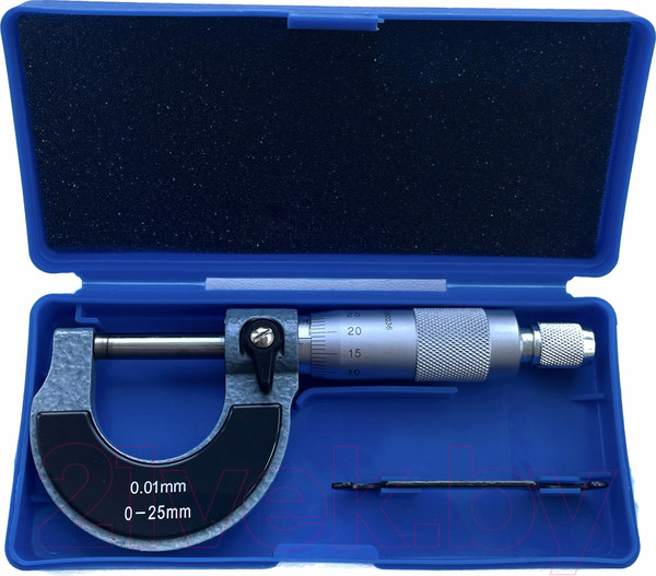 Изображение товара Микрометр Shanghai Instrument МК-25 (0-25мм)